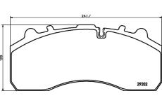 Sada brzdových destiček, kotoučová brzda TEXTAR 2920202