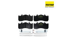 Sada brzdových destiček, kotoučová brzda TEXTAR 2927203