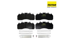 Sada brzdových destiček, kotoučová brzda TEXTAR 2927303