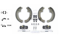 Sada brzdových čelistí TEXTAR 83003600