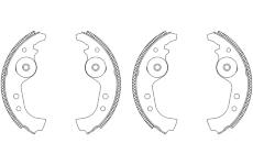 Sada brzdových čelistí TEXTAR 83005901