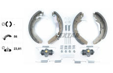 Sada brzdových čelistí TEXTAR 83027600