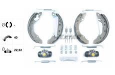 Sada brzdových čelistí TEXTAR 83044701