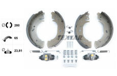 Sada brzdových čelistí TEXTAR 83054500