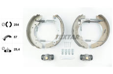 Sada brzdových čelistí TEXTAR 84015701