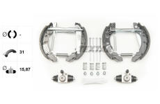 Sada brzdových čeľustí TEXTAR 84018202