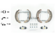 Sada brzdových čelistí TEXTAR 84018205