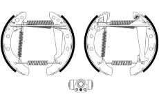 Sada brzdových čelistí TEXTAR 84018302