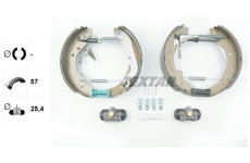 Sada brzdových čelistí TEXTAR 84030600