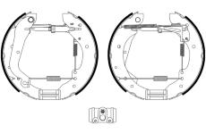 Sada brzdových čelistí TEXTAR 84030601