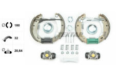 Sada brzdových čelistí TEXTAR 84031203