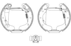 Sada brzdových čelistí TEXTAR 84033001