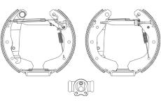 Sada brzdových čelistí TEXTAR 84033100