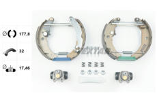 Sada brzdových čelistí TEXTAR 84033300