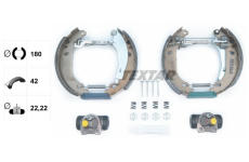 Sada brzdových čelistí TEXTAR 84037411