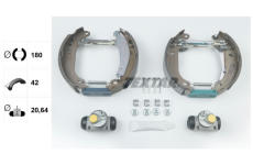 Sada brzdových čelistí TEXTAR 84037402