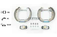 Sada brzdových čelistí TEXTAR 84037407