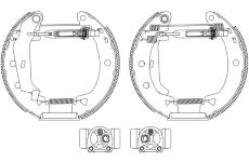 Sada brzdových čelistí TEXTAR 84037905