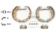 Sada brzdových čelistí TEXTAR 84038100