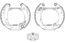 Sada brzdových čelistí TEXTAR 84038205