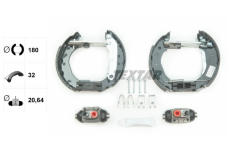 Sada brzdových čelistí TEXTAR 84043700