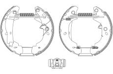 Sada brzdových čelistí TEXTAR 84044100