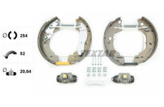 Sada brzdových čelistí TEXTAR 84044101