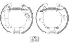 Sada brzdových čelistí TEXTAR 84044201