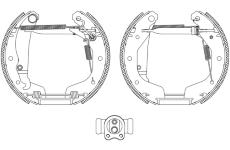 Sada brzdových čelistí TEXTAR 84044901