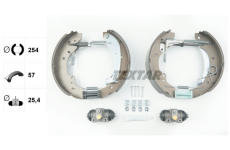 Sada brzdových čelistí TEXTAR 84047900