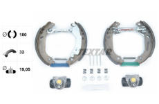 Sada brzdových čelistí TEXTAR 84049100