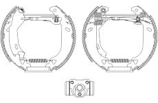 Sada brzdových čelistí TEXTAR 84049102