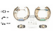 Sada brzdových čelistí TEXTAR 84049201