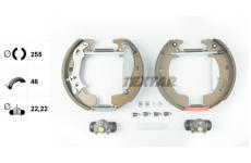 Sada brzdových čelistí TEXTAR 84049900