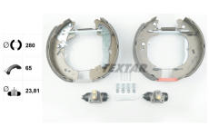 Sada brzdových čelistí TEXTAR 84054500