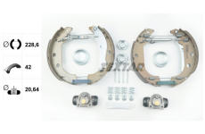 Sada brzdových čelistí TEXTAR 84056600