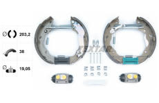 Sada brzdových čelistí TEXTAR 84059500