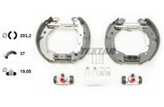 Sada brzdových čelistí TEXTAR 84062600