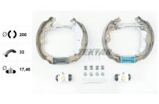 Sada brzdových čelistí TEXTAR 84064501