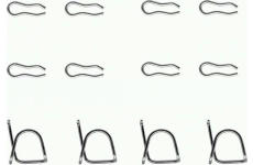 Sada prislusenstvi, oblozeni kotoucove brzdy TEXTAR 82014700