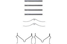 Sada prislusenstvi, oblozeni kotoucove brzdy TEXTAR 82029600