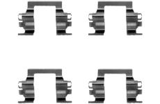 Sada prislusenstvi, oblozeni kotoucove brzdy TEXTAR 82049500