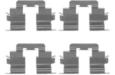 Sada prislusenstvi, oblozeni kotoucove brzdy TEXTAR 82058600