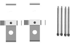 Sada prislusenstvi, oblozeni kotoucove brzdy TEXTAR 82072400