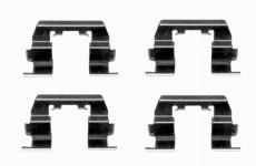 Sada prislusenstvi, oblozeni kotoucove brzdy TEXTAR 82501500