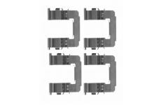 Sada prislusenstvi, oblozeni kotoucove brzdy TEXTAR 82502900