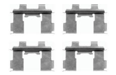 Sada prislusenstvi, oblozeni kotoucove brzdy TEXTAR 82510000