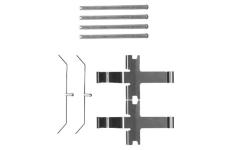 Sada prislusenstvi, oblozeni kotoucove brzdy TEXTAR 82516500