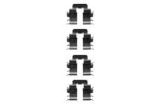 Sada prislusenstvi, oblozeni kotoucove brzdy TEXTAR 82519600