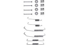 Sada příslušenství, brzdové čelisti TEXTAR 97002800